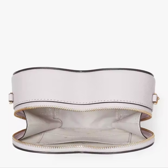 Kate Spade ♠️ Love Shack Mini Heart Crossbody Lilac Moonlight Multi Purse - Picture 2 of 6